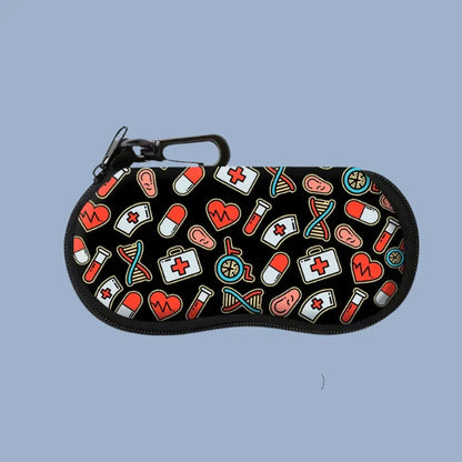 Healthcare Inspired Sunglasses Case, Eyeglasses Case - Healthcare Vibes