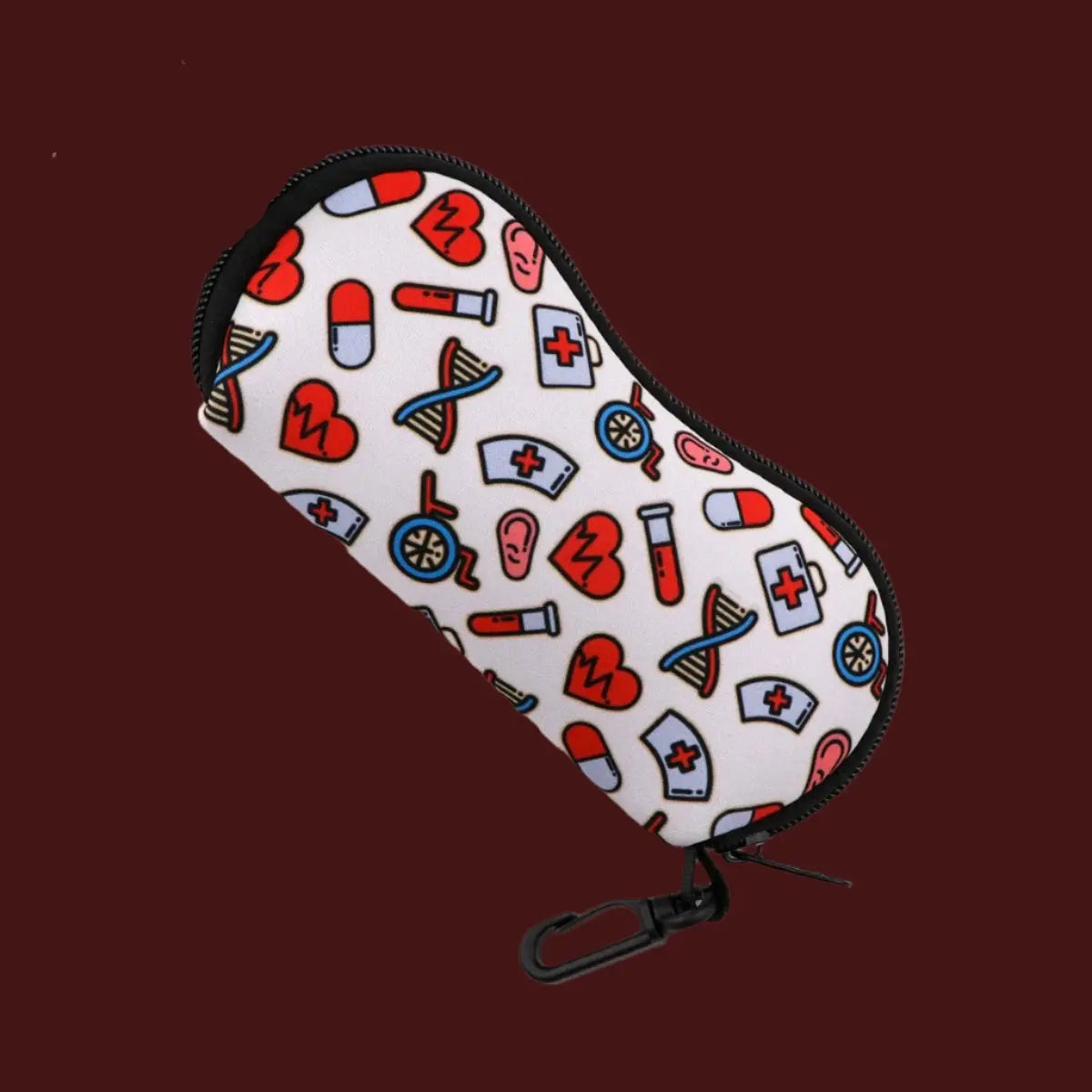 Healthcare Inspired Sunglasses Case, Eyeglasses Case - Healthcare Vibes