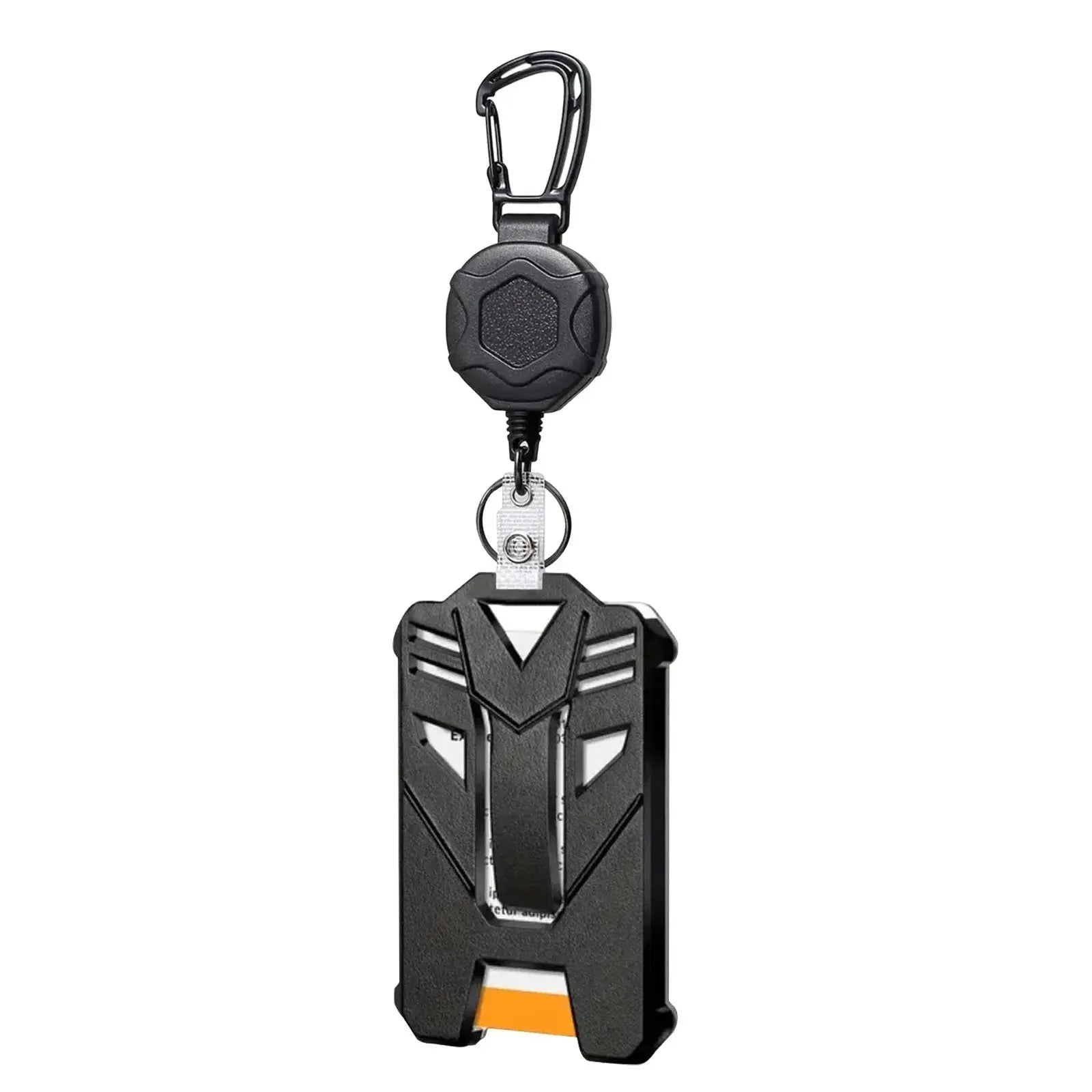 Heavy Duty Retractable Badge Reel, Carabiner Key Chain - Healthcare Vibes