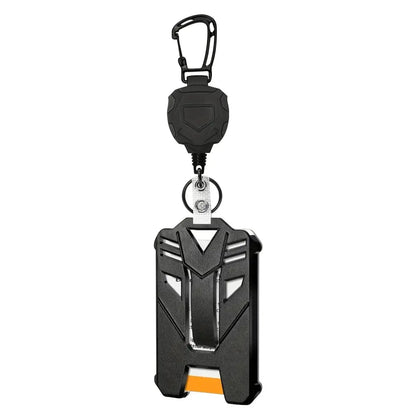 Heavy Duty Retractable Badge Reel, Carabiner Key Chain - Healthcare Vibes