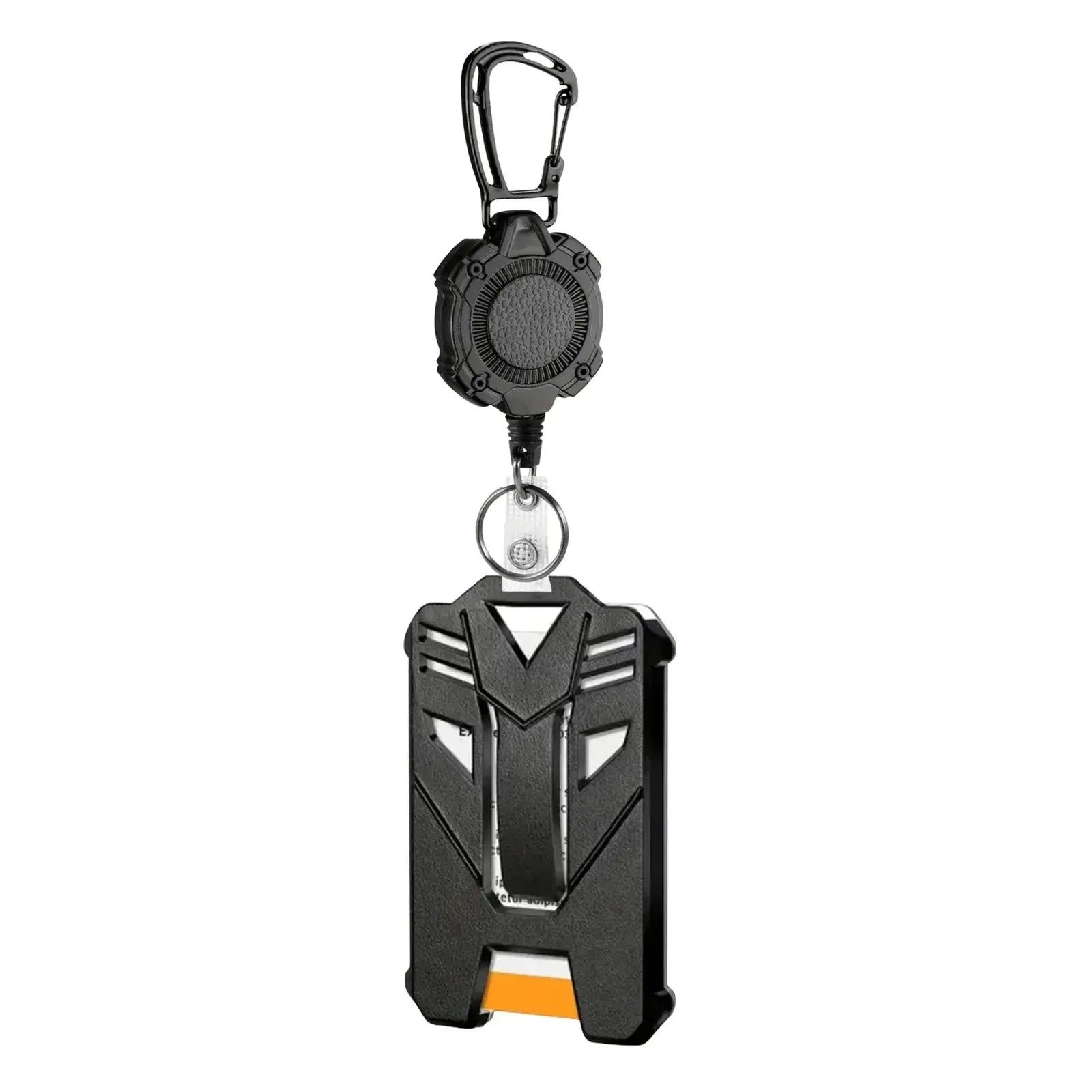Heavy Duty Retractable Badge Reel, Carabiner Key Chain - Healthcare Vibes