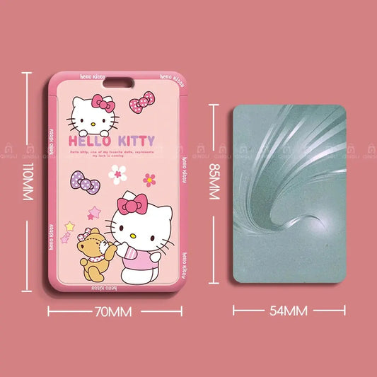 Hello Kitty ID Badge Reel, Card Holder, Neck Lanyard - Healthcare Vibes