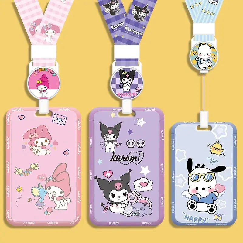 Hello Kitty ID Badge Reel, Card Holder, Neck Lanyard - Healthcare Vibes