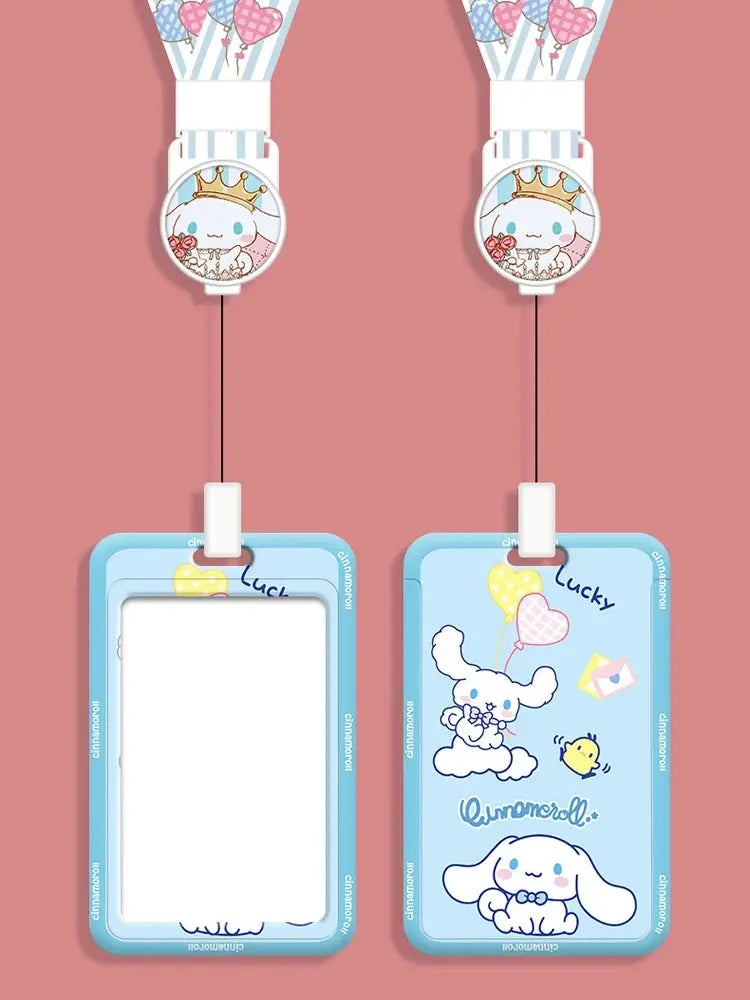 Hello Kitty ID Badge Reel, Card Holder, Neck Lanyard - Healthcare Vibes