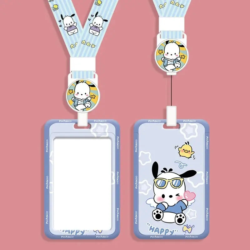 Hello Kitty ID Badge Reel, Card Holder, Neck Lanyard - Healthcare Vibes