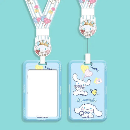 Hello Kitty ID Badge Reel, Card Holder, Neck Lanyard - Healthcare Vibes