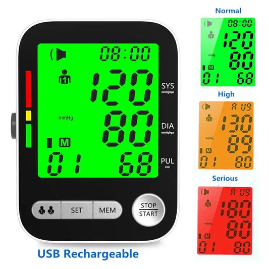 Blood Pressure Monitor, Digital Sphygmomanometer, Bp Monitor - Healthcare Vibes