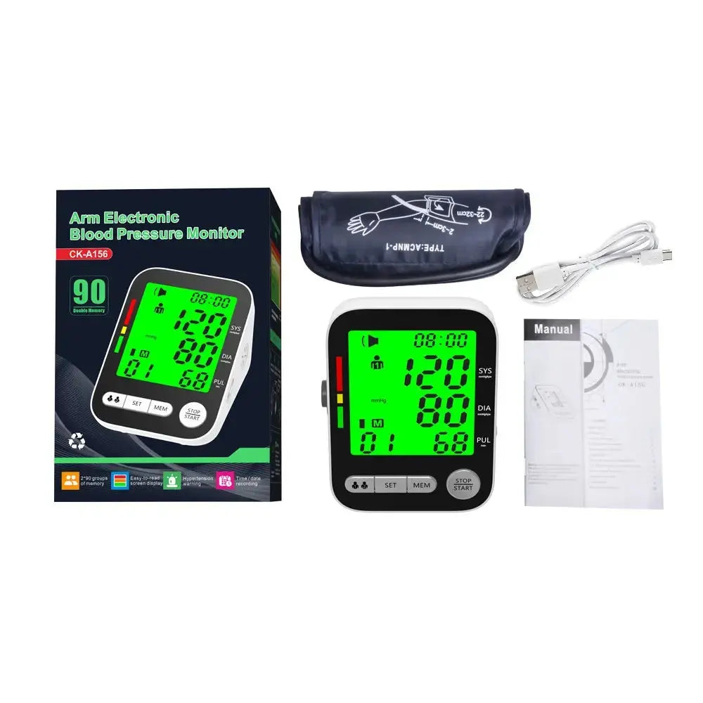 Blood Pressure Monitor, Digital Sphygmomanometer, Bp Monitor - Healthcare Vibes