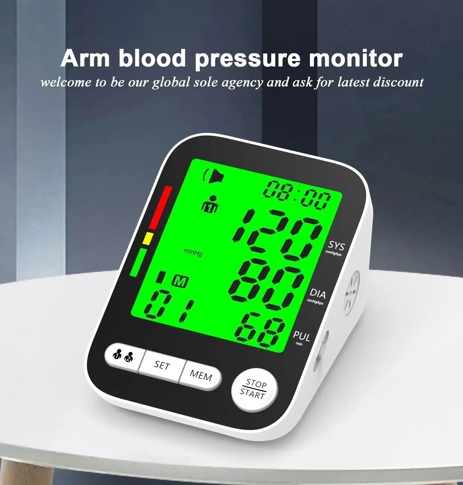 Blood Pressure Monitor, Digital Sphygmomanometer, Bp Monitor - Healthcare Vibes