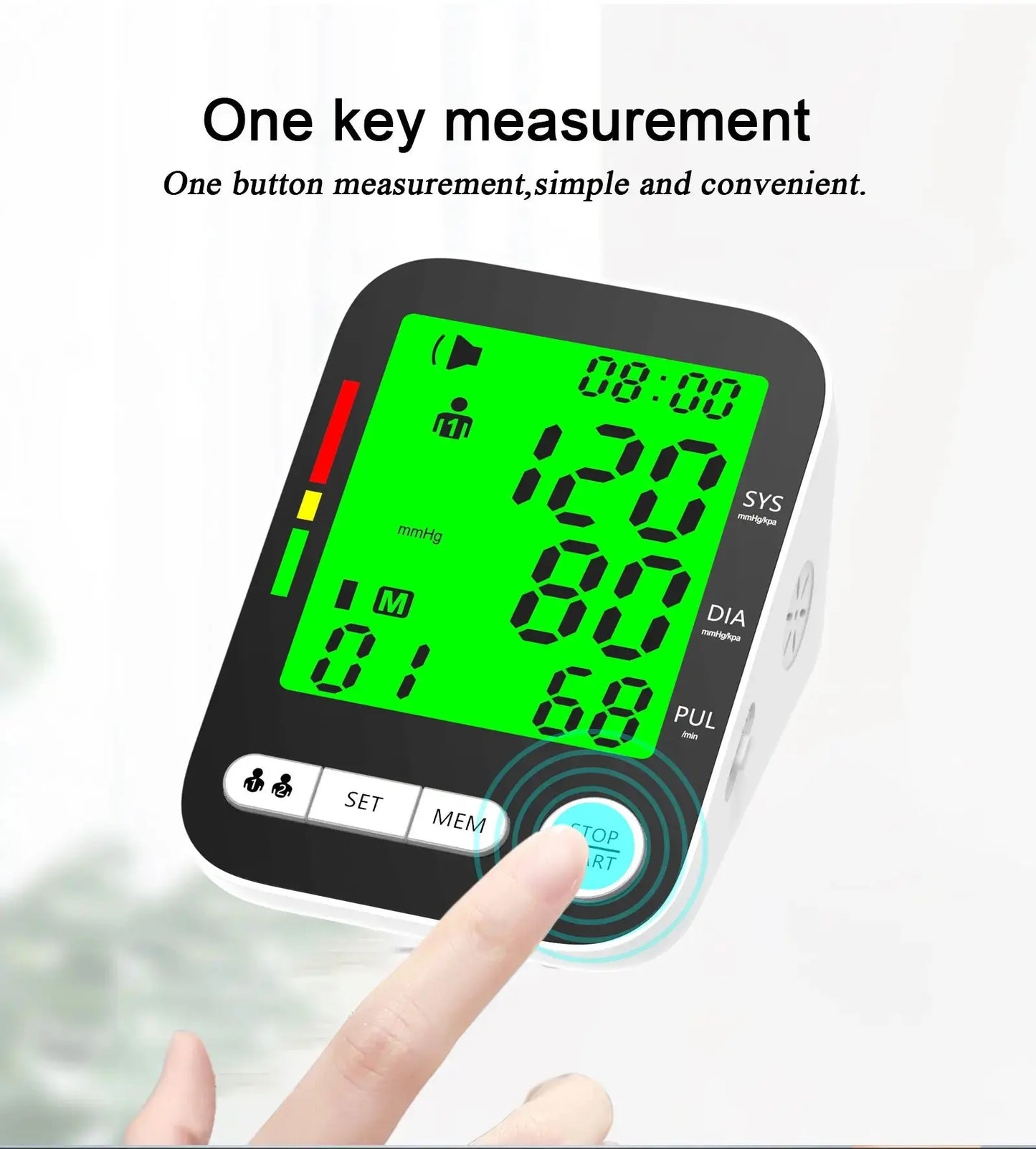 Blood Pressure Monitor, Digital Sphygmomanometer, Bp Monitor - Healthcare Vibes