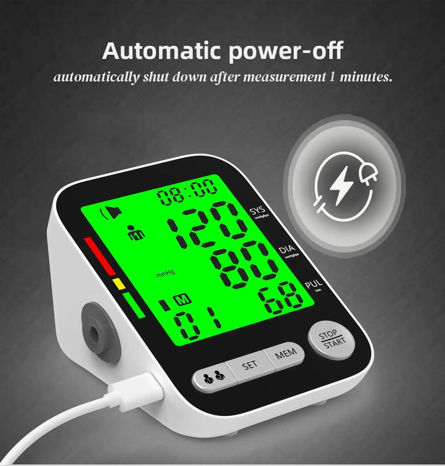Blood Pressure Monitor, Digital Sphygmomanometer, Bp Monitor - Healthcare Vibes