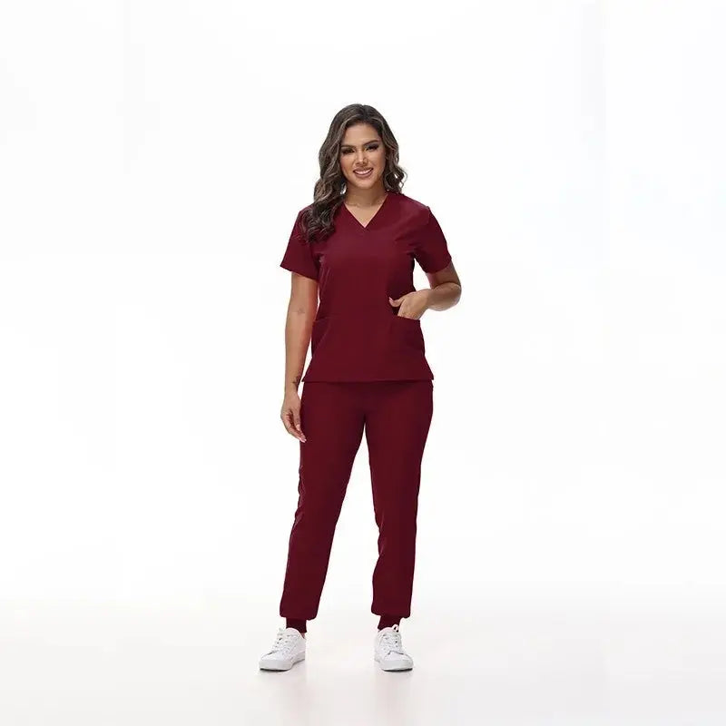 Medical Scrubs, Uniform, Doctor and Nurse Scrubs, Quick-Dry, 2 Piece Set Top and Jogger Style Bottom - Healthcare Vibes