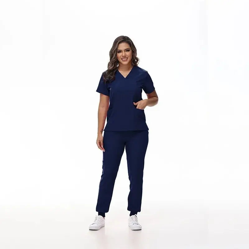 Medical Scrubs, Uniform, Doctor and Nurse Scrubs, Quick-Dry, 2 Piece Set Top and Jogger Style Bottom - Healthcare Vibes