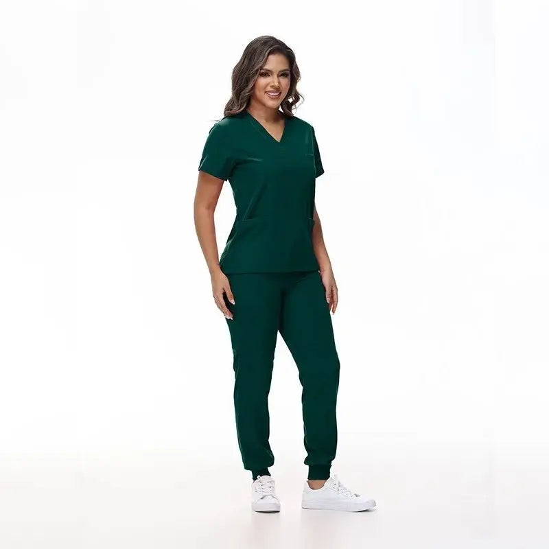 Medical Scrubs, Uniform, Doctor and Nurse Scrubs, Quick-Dry, 2 Piece Set Top and Jogger Style Bottom - Healthcare Vibes