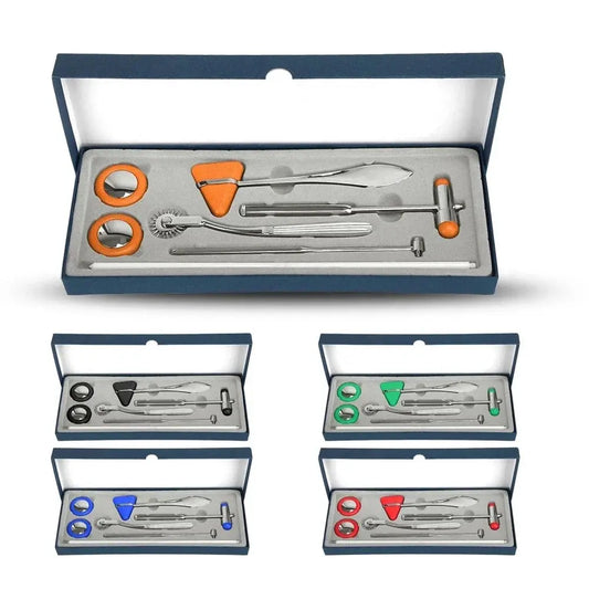 Neurological Percussion Set-Reflex Hammer Set, Diagnostic Kit - Healthcare Vibes