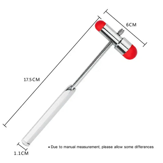 Buck Hammer, Reflex Hammer with Dual Head - Healthcare Vibes