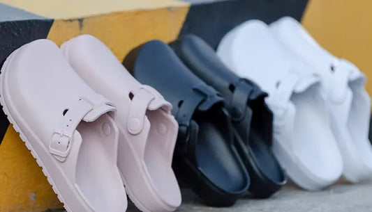 Nurses Shoes, Doctors Shoes, Waterproof Slide-on, Non-slip Clogs - Healthcare Vibes