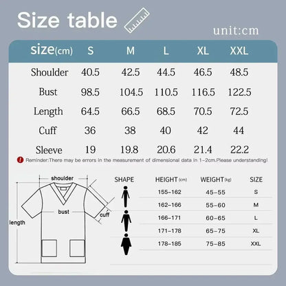 Printed Scrubs Tops, Uniform Medical Tops only, for Hospital workers, Nurse, MD's, Tech's - Healthcare Vibes