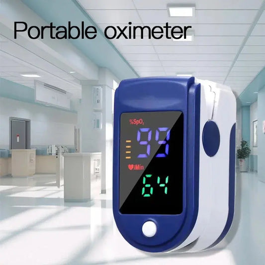 Pulse Oximeter Finger Clip Pulse Monitor Home Monitoring Pulse Oximeter - Healthcare Vibes