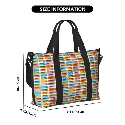 Custom Proud To Be A Nurse Grocery Shopping Tote Bag Women Big Capacity Health Care Nursing Gym Beach Travel Bags