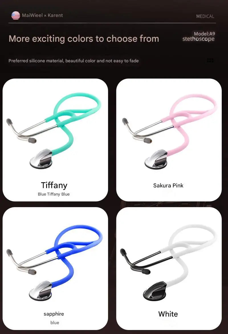 Carent Medical Professional Cardiology Stethoscope Diagnostic Stethoscope Master Cardiology Stethoscope For Nurse Health Care