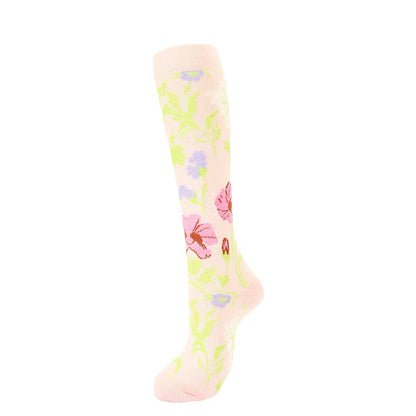 Compression Socks Compress Socks Yoga Air Travel Moisture Control & Odor Resistance Graduated Pressure Nylon Anti-Varicose Picture 4