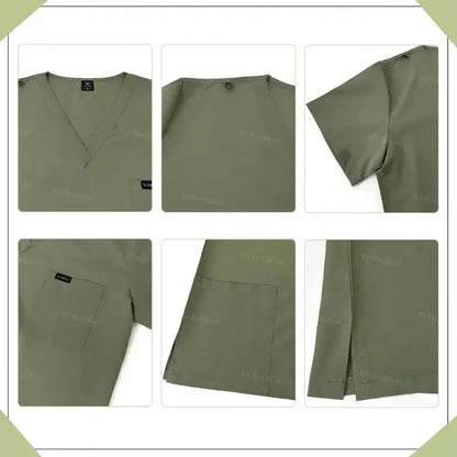 Unisex Multicolor Hospital Medical Scrub Uniform Sets - Healthcare Vibes