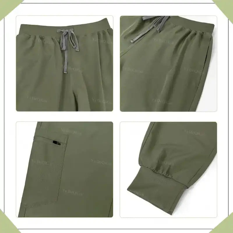 Unisex Multicolor Hospital Medical Scrub Uniform Sets - Healthcare Vibes