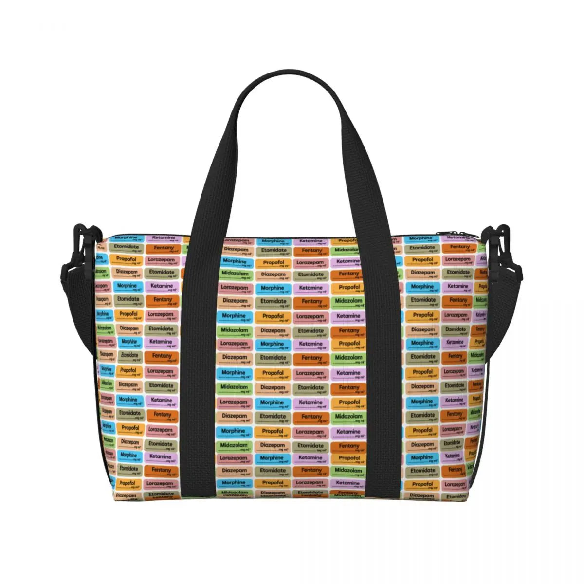 Custom Proud To Be A Nurse Grocery Shopping Tote Bag Women Big Capacity Health Care Nursing Gym Beach Travel Bags 9