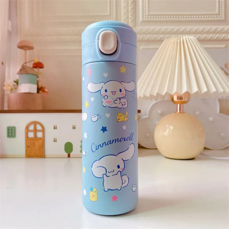 Sanrio Hello Kitty and Friends Cartoon Insulated Stainless Steel Bouncing Cup 13 420ml