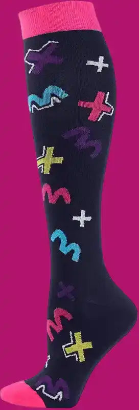 10 Pairs of Unisex Compression Socks: Because Running Crazy on a 12-Hour Shift Is Easier When Your Legs Aren’t Screaming—And Yes, Drink Water and Use the Potty, Bladder Slings Are Real!