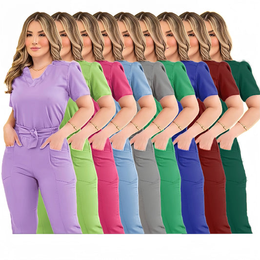 Scrub Uniform for Women – Stretchy Doctor & Nurse Scrubs Sets - Healthcare Vibes - Healthcare Vibes