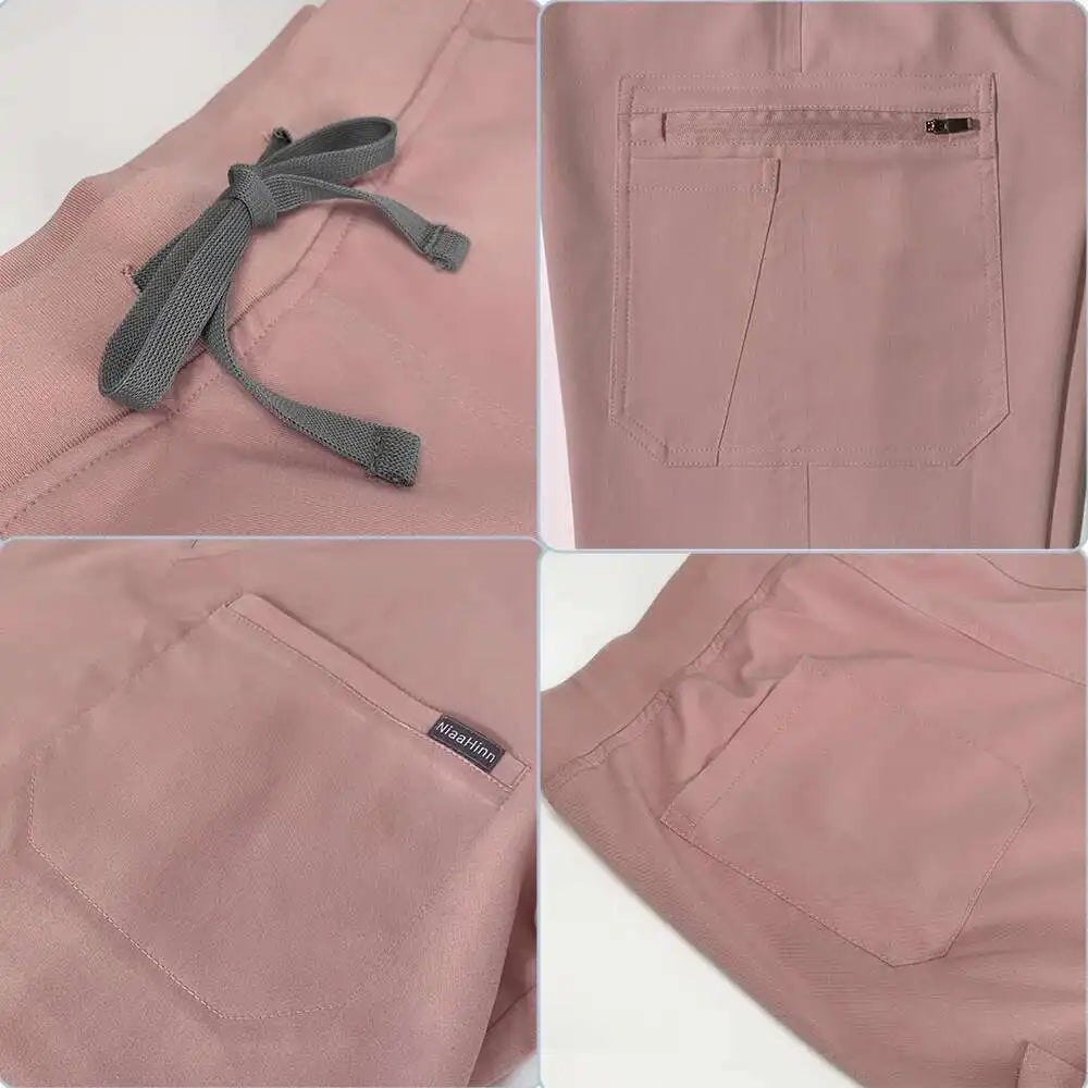 Chic 3-Piece Jogger Scrub Set That Keeps You Comfy and Moving Like a Pro