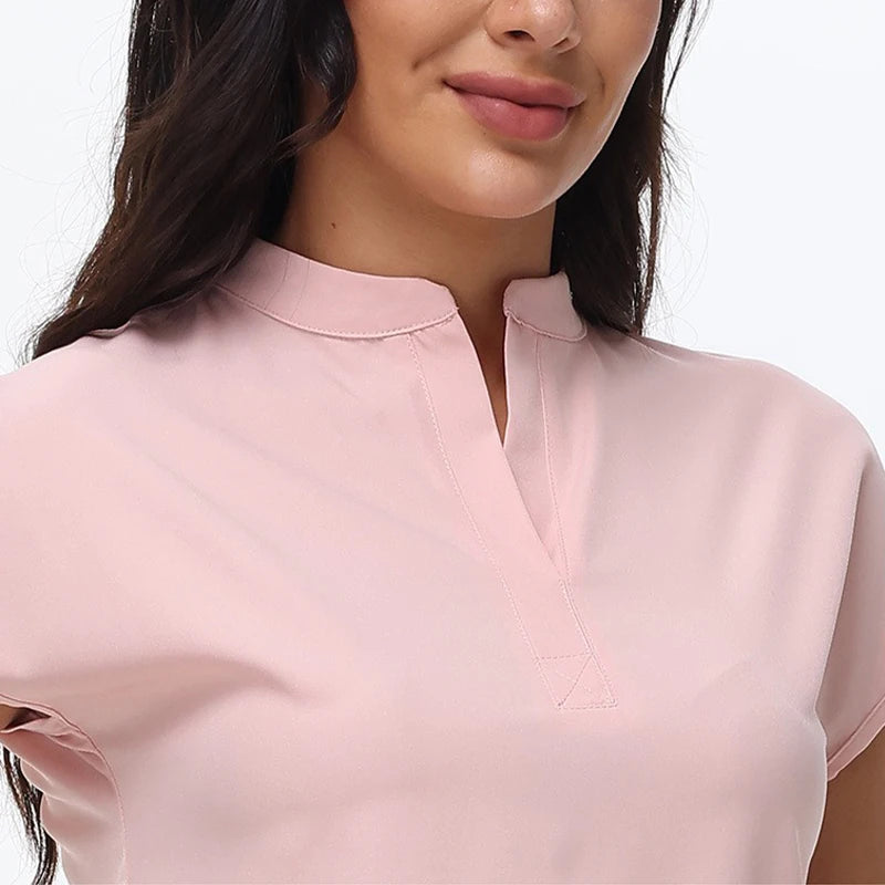 Hospital Scrubs Work Uniforms Short-sleeved Health Services Suits - Healthcare Vibes