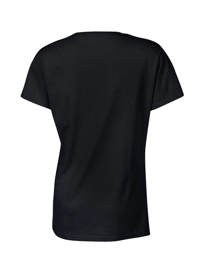 Comfort Fit Pure Cotton Women's T-shirt Stethoscope "Livin That NURSE Life" - Healthcare Vibes