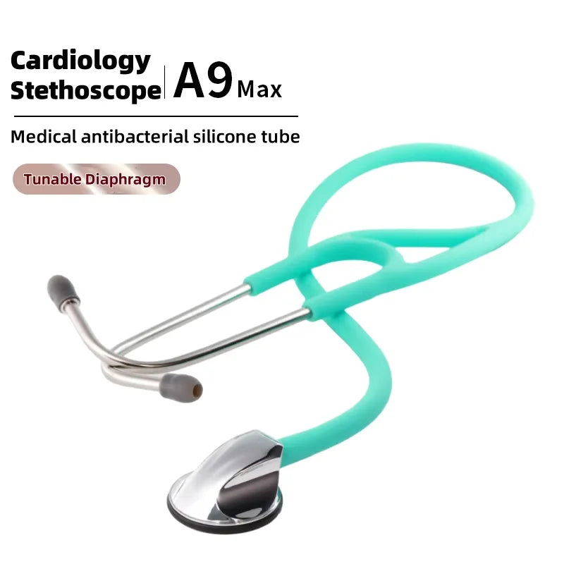 Carent Medical Professional Cardiology Stethoscope Diagnostic Stethoscope Master Cardiology Stethoscope For Nurse Health Care Tiffany green