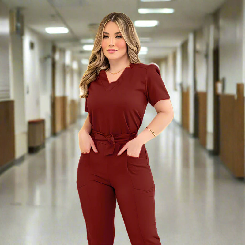 Scrub Uniform for Women – Stretchy Doctor & Nurse Scrubs Sets - Healthcare Vibes - Healthcare Vibes