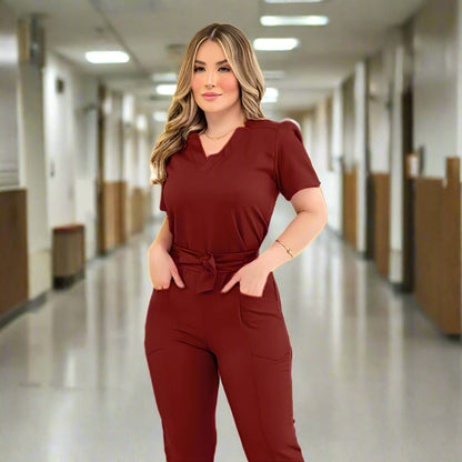 Scrub Uniform for Women – Stretchy Doctor & Nurse Scrubs Sets - Healthcare Vibes - Healthcare Vibes
