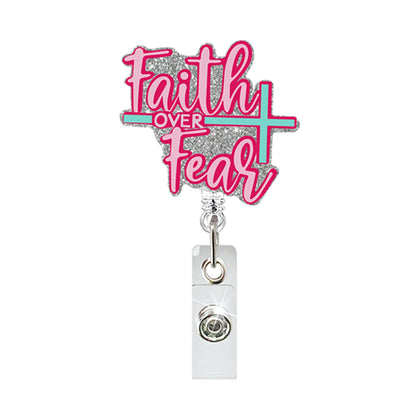 New Design 1 Piece Glitter Retractable Nurse Badge Reel Inspiring Phrase Name Tag ID Card Holder Lanyard School Office Supply 7