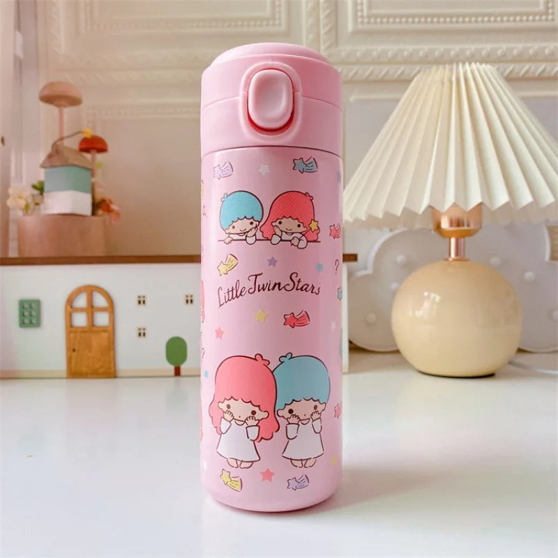 Sanrio Hello Kitty and Friends Cartoon Insulated Stainless Steel Bouncing Cup 11 420ml