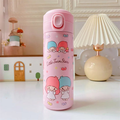 Sanrio Hello Kitty and Friends Cartoon Insulated Stainless Steel Bouncing Cup 11 420ml