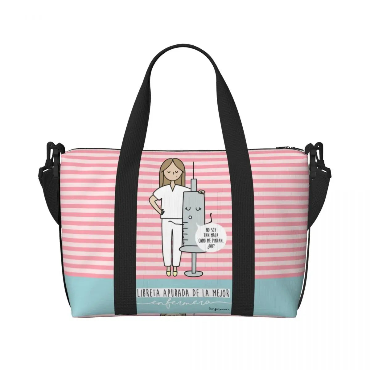 Custom Proud To Be A Nurse Grocery Shopping Tote Bag Women Big Capacity Health Care Nursing Gym Beach Travel Bags 4