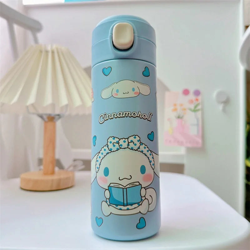 Sanrio Hello Kitty and Friends Cartoon Insulated Stainless Steel Bouncing Cup 4 420ml