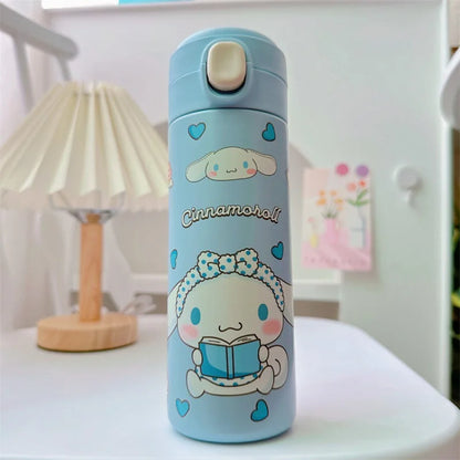 Sanrio Hello Kitty and Friends Cartoon Insulated Stainless Steel Bouncing Cup 4 420ml
