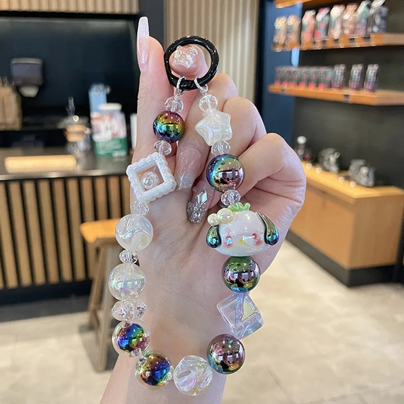 Cinnamoroll my Melody Kuromi Anime Keychain Car Ornaments Pendant Holiday Gifts Toys For Girls Children Cartoon Cosas de 1 € SQ001-3