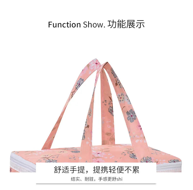 Portable Lunch Bag New Thermal Insulated Lunch Box Tote Cooler Functional Handbag Student Bento Pouch School Food Storage Bags