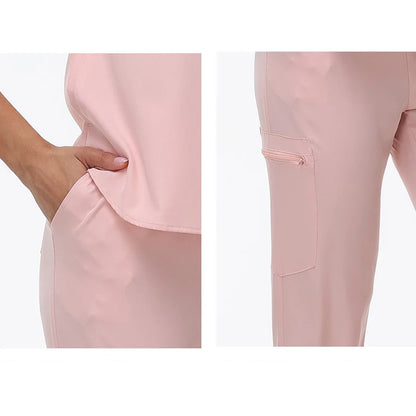 Hospital Scrubs Work Uniforms Short-sleeved Health Services Suits - Healthcare Vibes