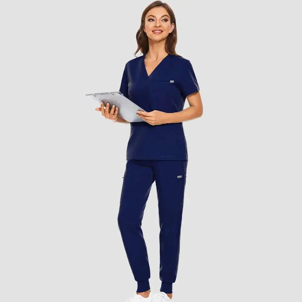 Chic 3-Piece Jogger Scrub Set That Keeps You Comfy and Moving Like a Pro