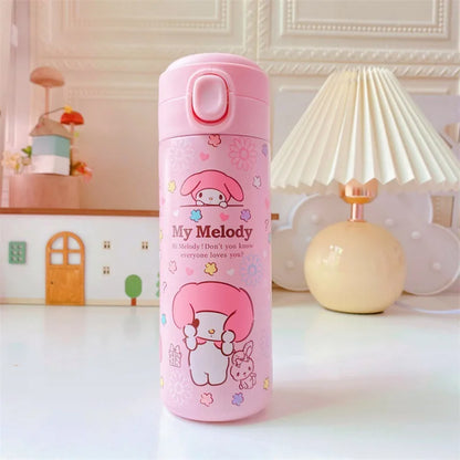 Sanrio Hello Kitty and Friends Cartoon Insulated Stainless Steel Bouncing Cup 9 420ml