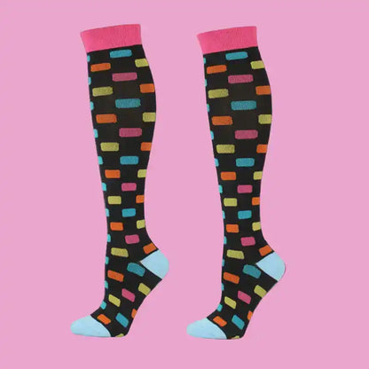 10 Pairs of Unisex Compression Socks: Because Running Crazy on a 12-Hour Shift Is Easier When Your Legs Aren’t Screaming—And Yes, Drink Water and Use the Potty, Bladder Slings Are Real!